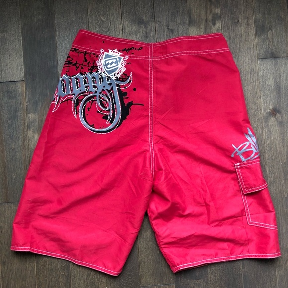 *Donated* Red Billabong Swim Trunk-Medium-Men - Picture 3 of 3